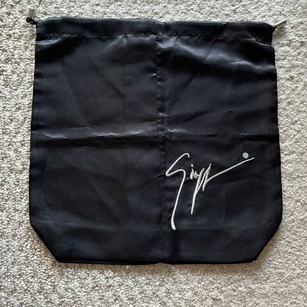 Giuseppe Zanotti Dust Bag Black